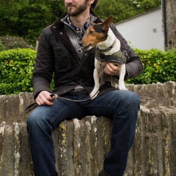 OLIVE ~ Barbour CORBRIDGE Hooded Waxed Jacket MSRP$495 Rugged Utility Style - Picture 11 of 16